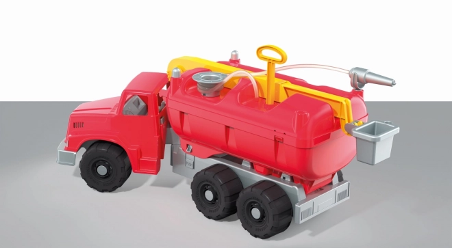Androni Giant Trucks brandbil med platform og funktionel sprøjtepistol - længde 74 cm