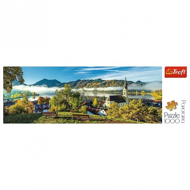 Panoramapuslespil Søen Schliersee 1000 stk