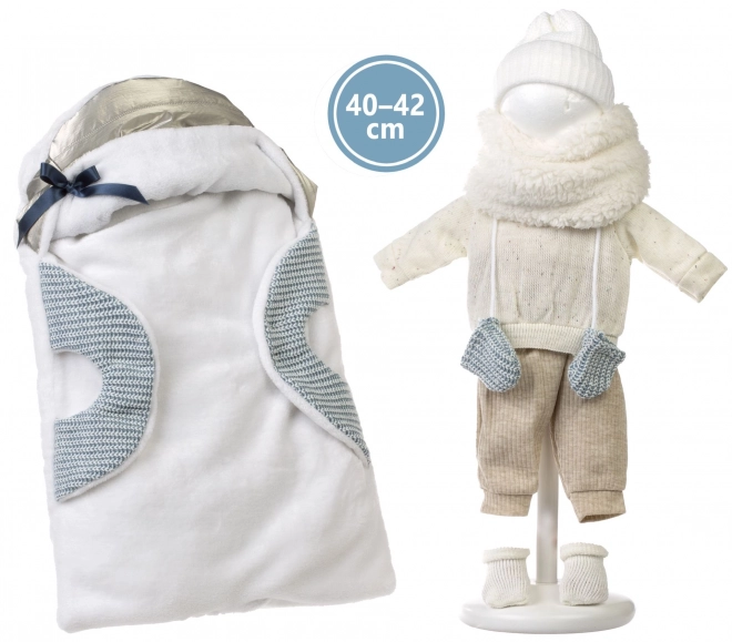 Realistisk babydukke med lyde