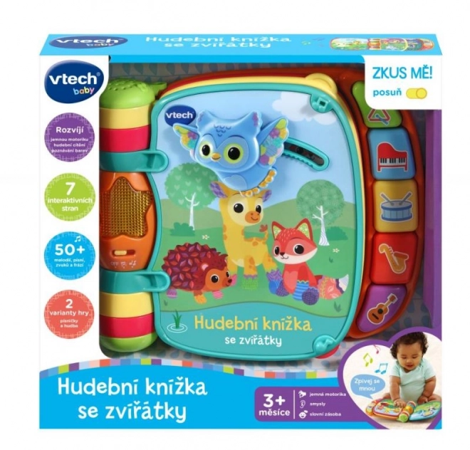 Vtech Musikbog med dyr DK