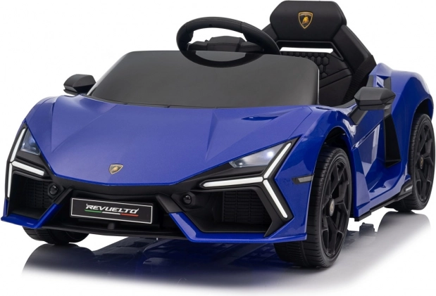 Elektrisk legetøjsbil til børn LAMBORGHINI Revuelto – blå