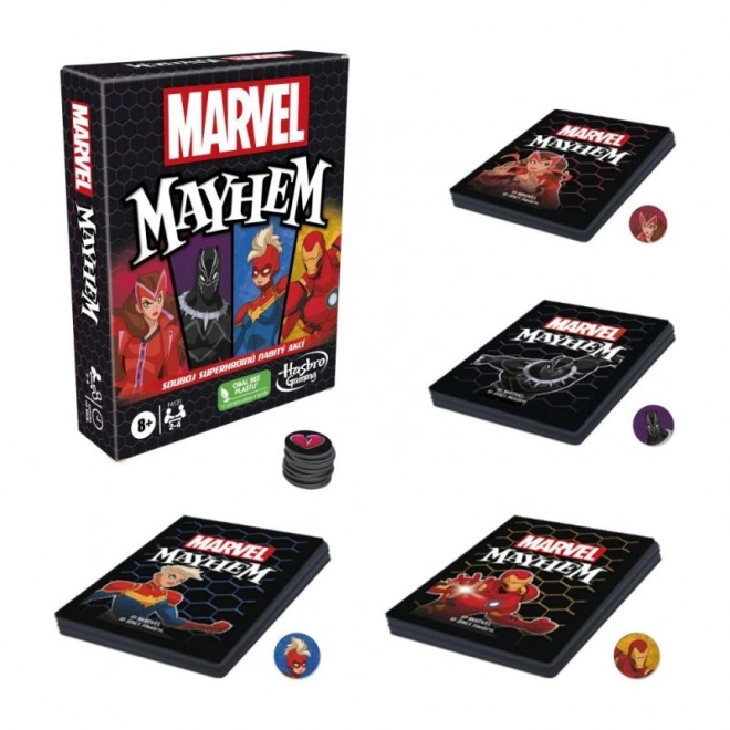 Kortspil Marvel Mayhem