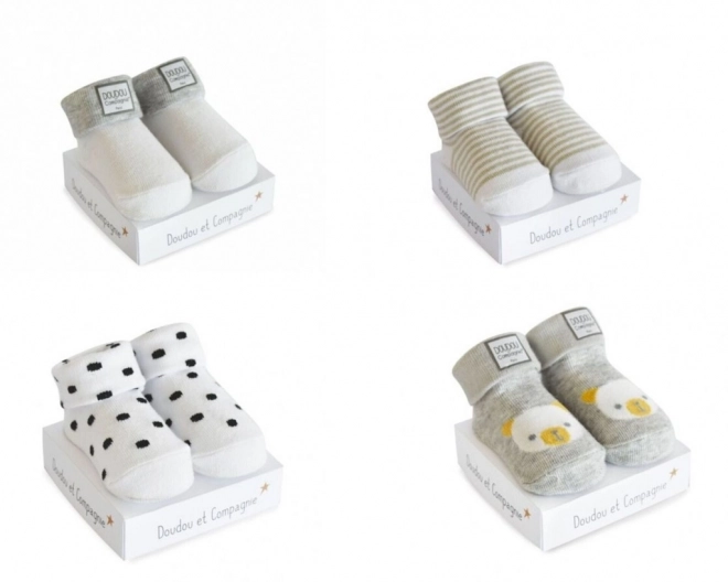 Doudou Sokker universel 0-6 mdr. 1 par