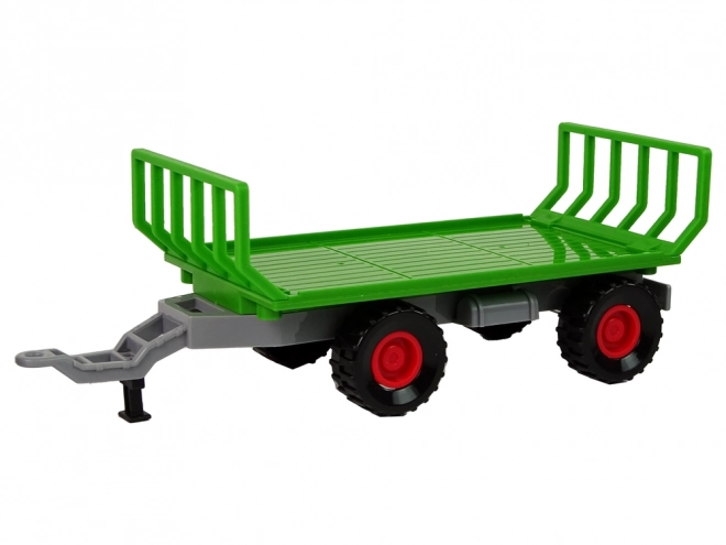 Traktor med anhænger Gård
