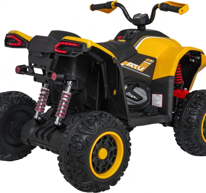 Firehjulet Fast Wheel – Gul