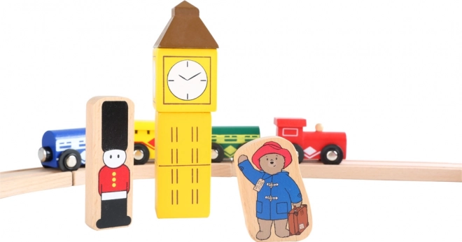Små Fod Træ Togbane Paddington 43 dele