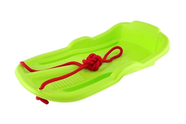 Plastik Slæder med Snor til Vinter Sjov