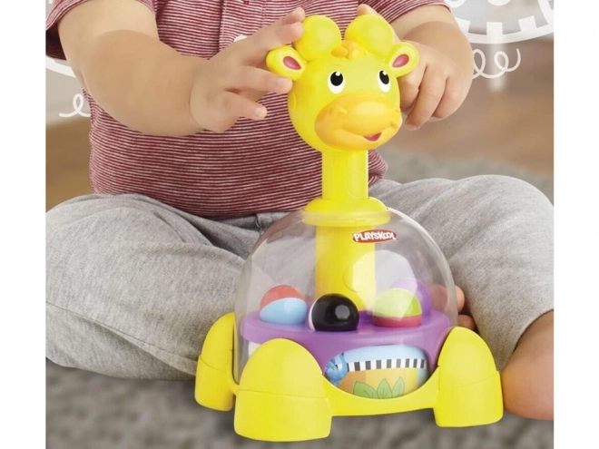 Zabavka giraf med kugler PlaySkool