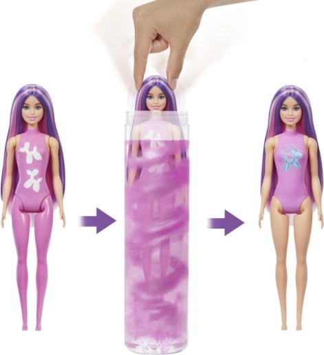 Barbie Color Reveal dukke – ballon-dyr (assorteret)