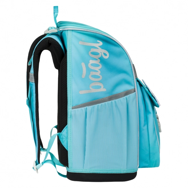 Baagl sæt af skolemateriel Zippy Delfin