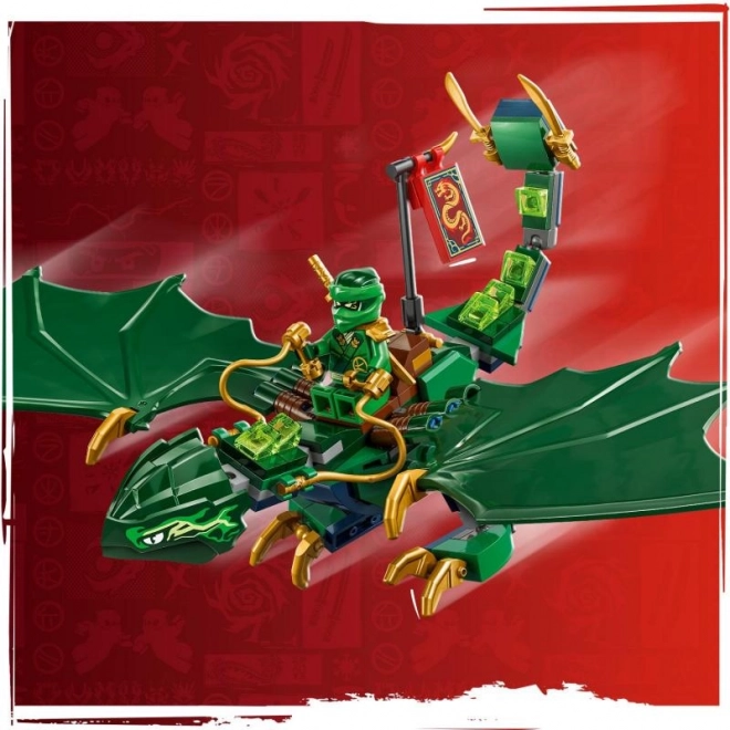 Lego Ninjago grøn skovdrage Lloyds