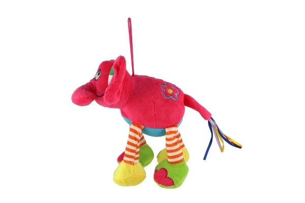 Plys elefant i farver