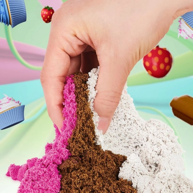 Kinetisk sand velduftende isvafler