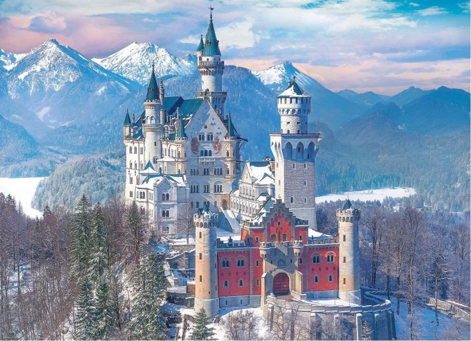 Puslespil EUROGRAPHICS Slottet Neuschwanstein 1000 brikker
