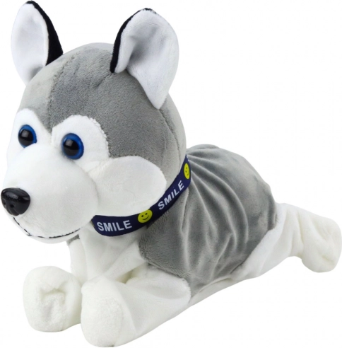 Interaktiv plyshund Husky