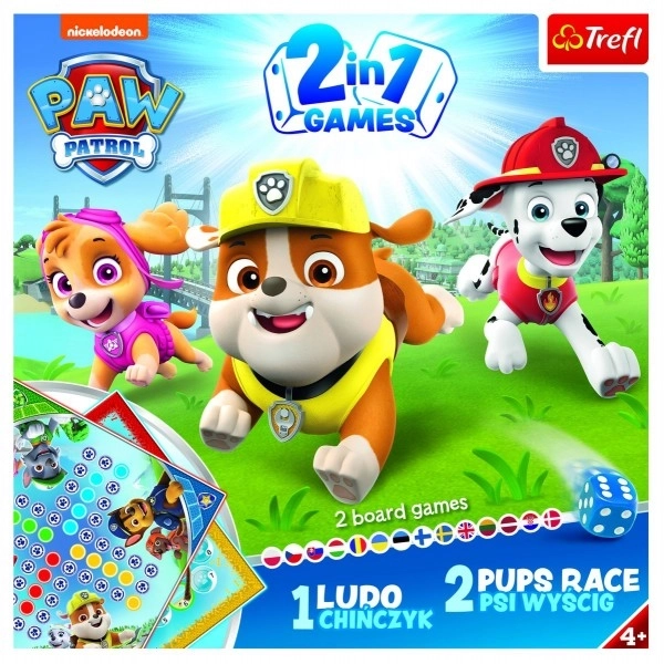 Brætspil Glæd dig, græd ikke / Hvalpeløb Paw Patro