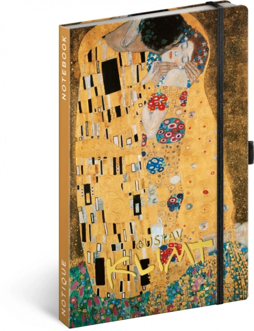 NOTIQUE Noter Gustav Klimt, linjeret, 13 x 21 cm