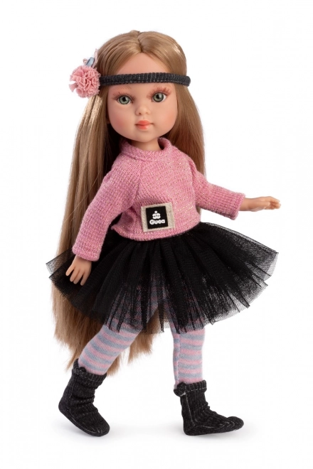 Guca 982 PENELOPE - realistisk dukke med helvinylkrop - 34 cm