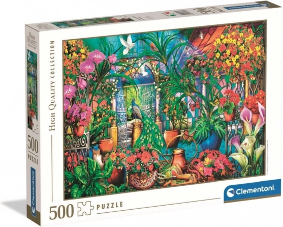 Clementoni puslespil 500 brikker – The Greenhouse Caretakers