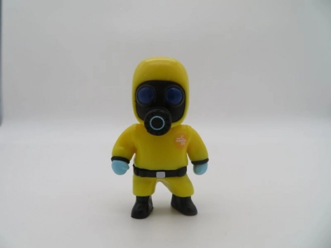 Gennemsigtig æske Stumble Guys med 3 figurer