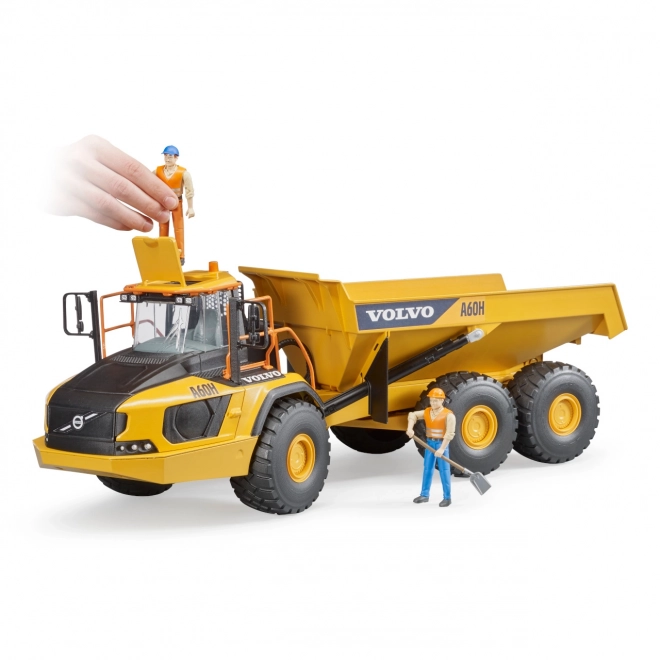 Ledstyret dumper Volvo A60H Bruder