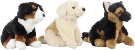 Plysbamse hund 26 cm