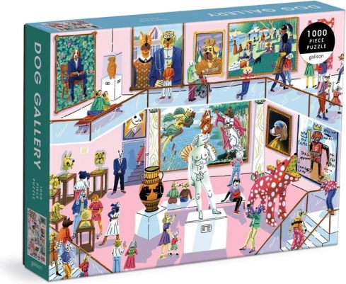 Puzzle Hundegalleri 1000 brikker