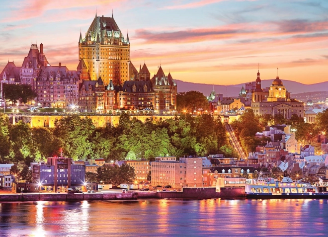 Puslespil Gamle Québec, Canada 1000 brikker Eurographics