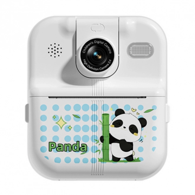Instant kamera med termisk printer Panda hvid