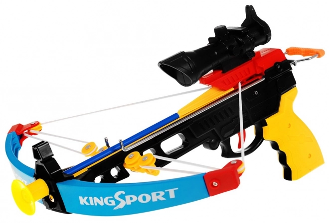Bue til børn (6+) Sportsæt 7 stk. + Skive + 4 pile + Køle + Sigte