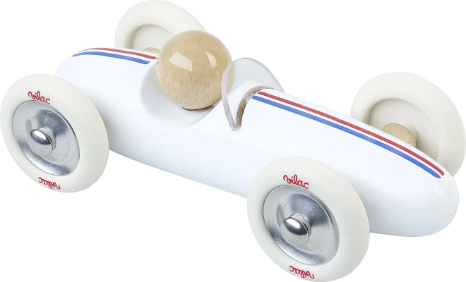 Vilac træbil Grand Prix vintage hvid