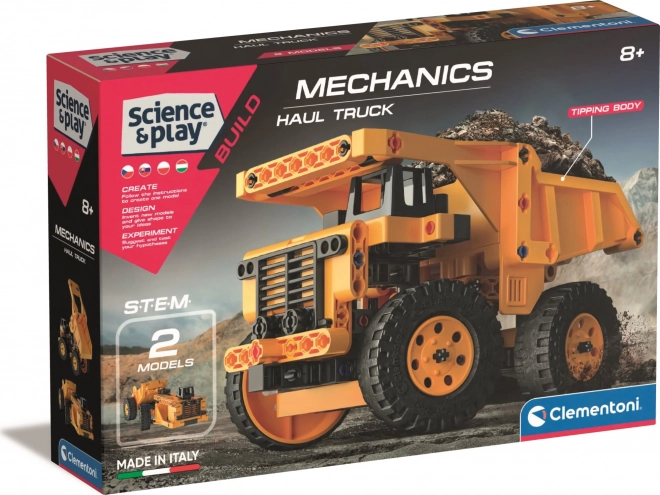 Clementoni Science & Play mekanisk laboratorium – minedriftbiler 2-i-1