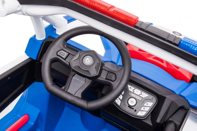 Børne politibil på batteri 4x4 Buggy XB-2118