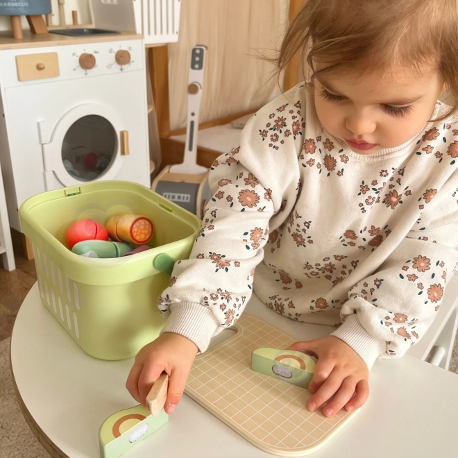 Træsæt til madskæring Tooky Toy