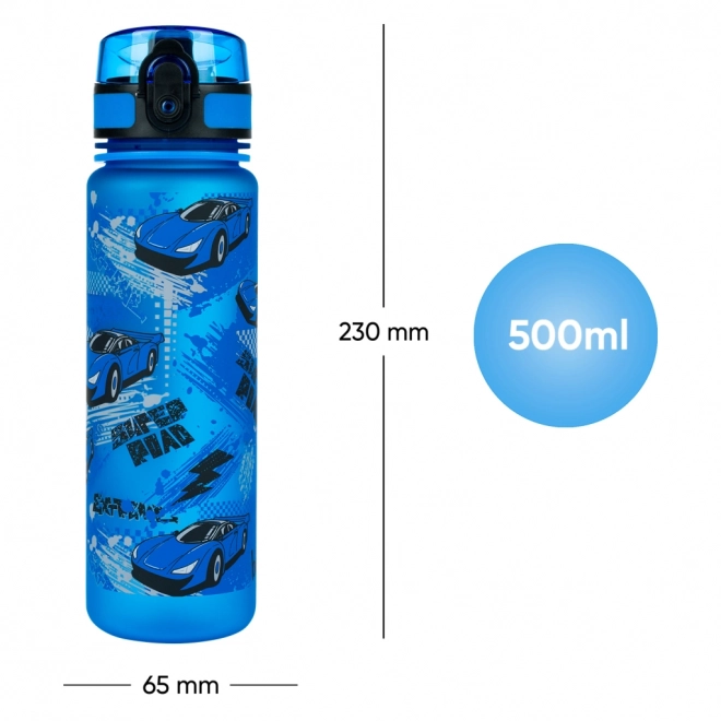 BAAGL Tritan drikkeflaske Biler, 500 ml