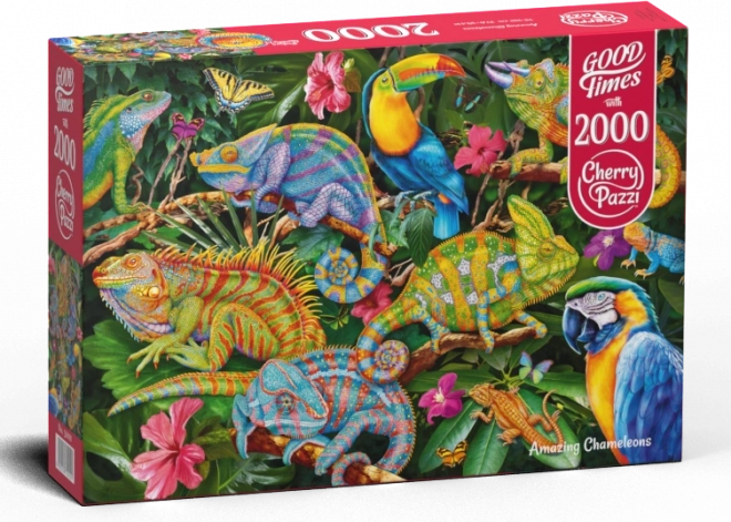 Puslespil Fantastiske Kamæleoner 2000 brikker