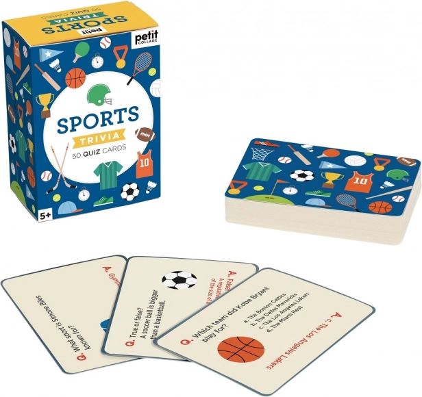 Petit Collage Sportsquiz for børn