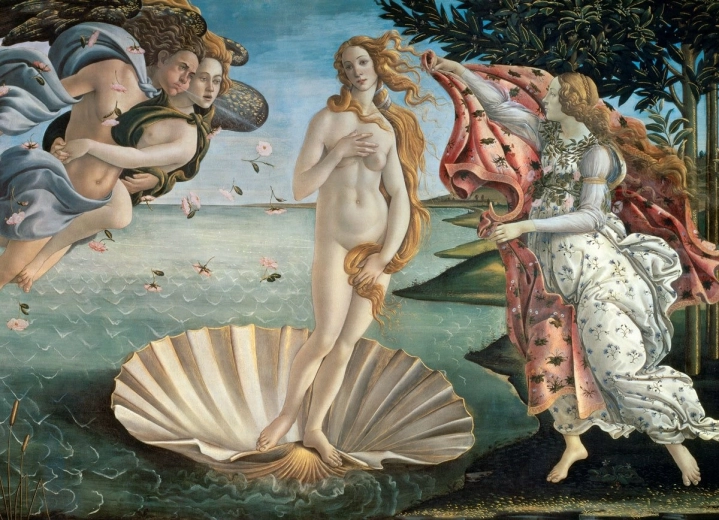Puslespil Fødslen af Venus 1000 brikker