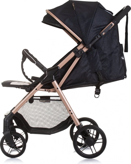 Sportklapvogn Chipolino Sparkle i sort farve Berry