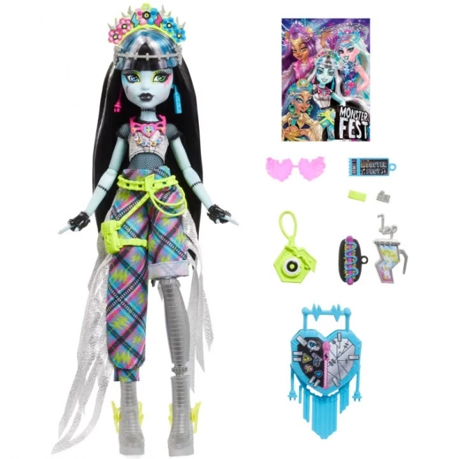 Barbie Monster fest dukke - frankie HXH79