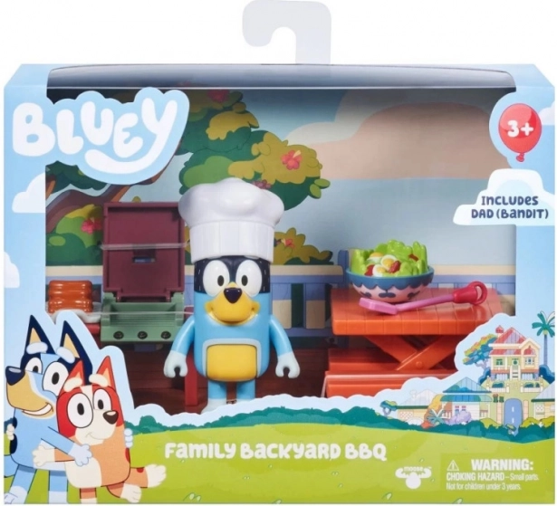 Bluey mini-sæt Havegrillning