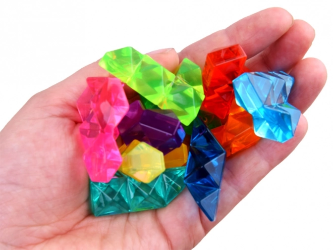 Farverig Diamant Puslespil