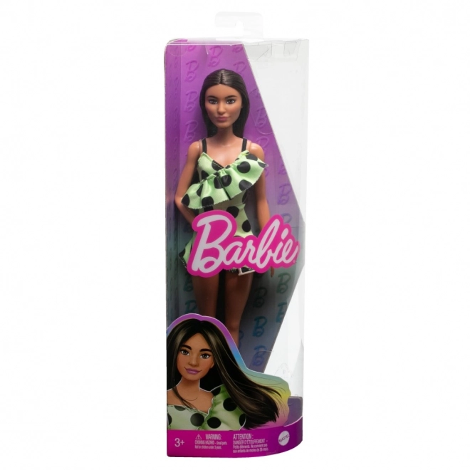 Barbie Fashionistas dukke i prikket buksedragt