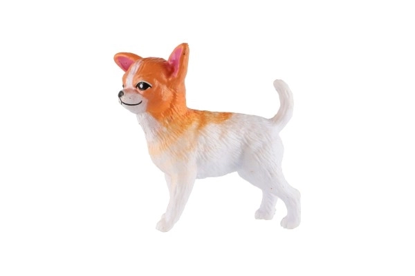 Plastfigur af hund og kat - blandede arter