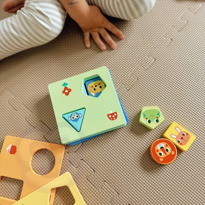 Montessori puslespil former og farver med dyr