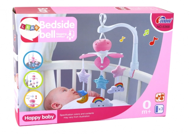 Baby Seng Carousel Baby Lyd Himmel Pink