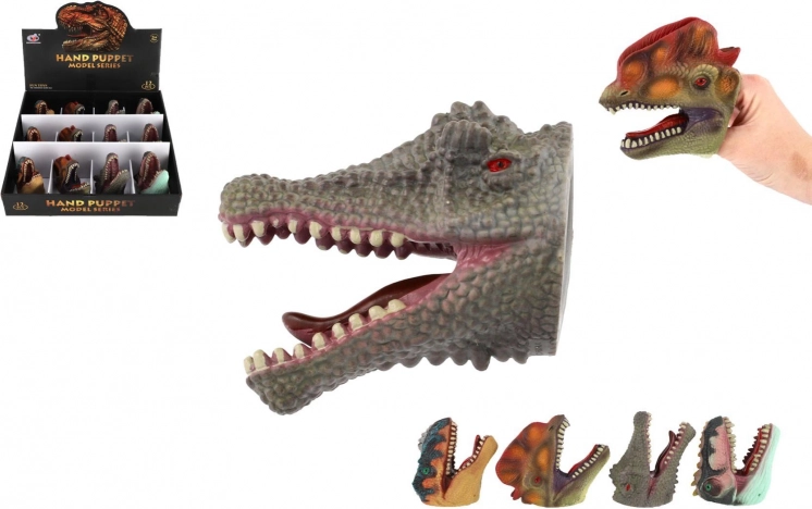 Dinosaur gummi-fingerdukke - 1 stk