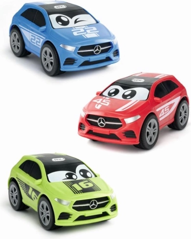 Tre glade farver og licenseret MERCEDES-look