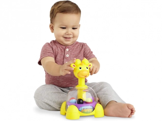Zabavka giraf med kugler PlaySkool