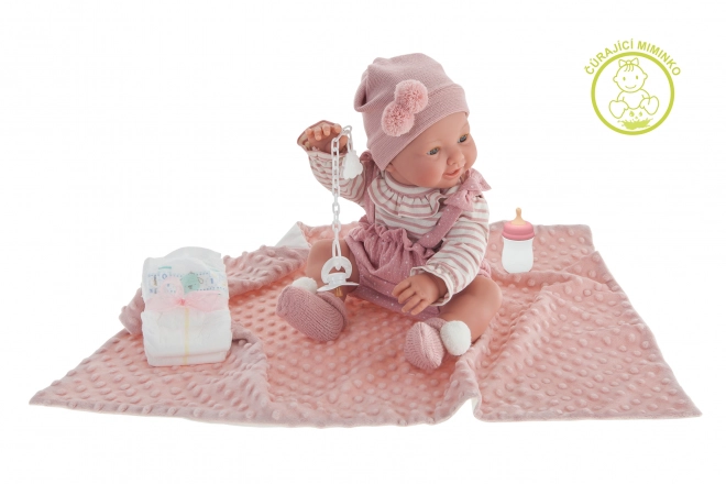 Antonio Juan 50160 Mia Blinker og Tisser realistisk baby med hel vinyl krop - 42 cm